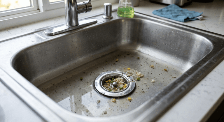 clogged drain