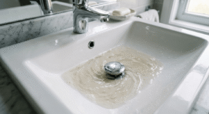 slow drain