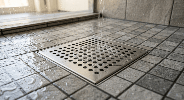types of shower drains